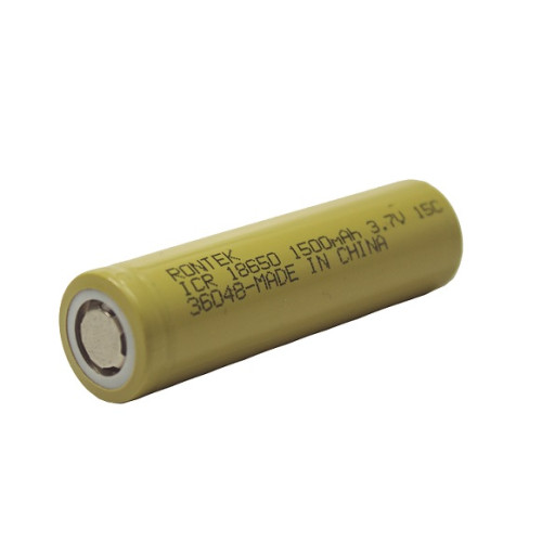 Bateria Recarregável Li-ion 3,7v 18650 1500mah 15c