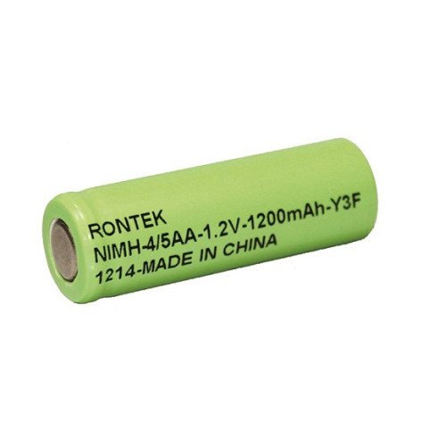 Bateria Recarregável NiMh 1,2V 1200mAh 4/5 AA S/TOP - Rontek