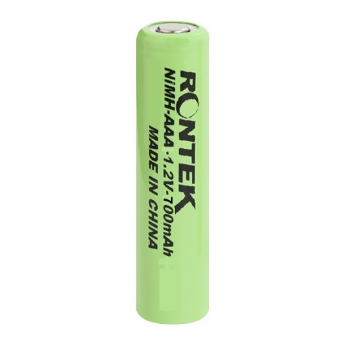 Bateria Recarregável NiMh Sem TOP 1,2V 700mAh AAA - Rontek