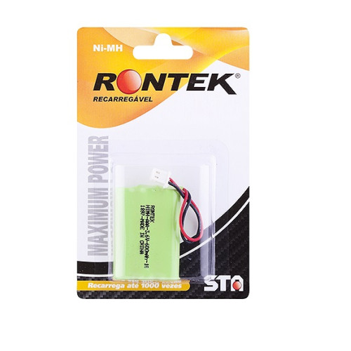 Bateria NiMh Para Telefone Sem Fio 3,6V 600mAh 3xAAA - Molex