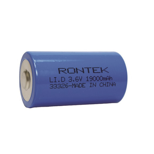 Bateria De Lítio Tamanho D - 3,6V 19.000mAh Com TOP - Rontek