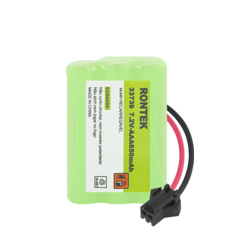 Bateria NiMh 7,2V 650mAh 6xAAA Conector JST-SMP-02