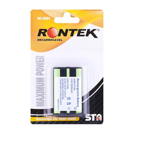 Bateria NiMh Para Telefone Sem Fio 3,6V 850mAh 3xLAAA - Rontek