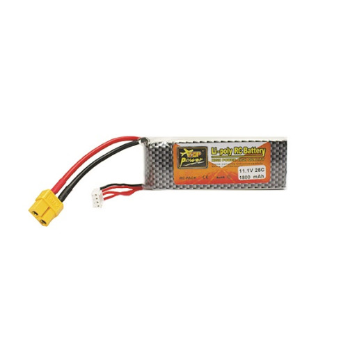 Bateria Recarregável Litio Polímero 11,1V 1800mAh 25C XT60