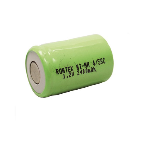 Bateria Recarregável NiMh 1,2V 2400mAh 4/5SC S/TOP - Rontek